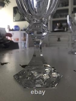 Cristal De St Louis 6 Verres À Eau Modèle Chambord