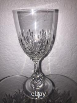 Cristal De St Louis Série De 24 Verres Modèle Massenet