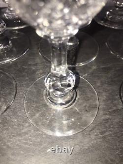 Cristal De St Louis Série De 24 Verres Modèle Massenet