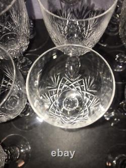 Cristal De St Louis Série De 24 Verres Modèle Massenet