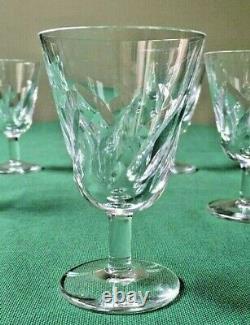 Cristal Saint Louis 11 verres signés Modèle Bidassoa