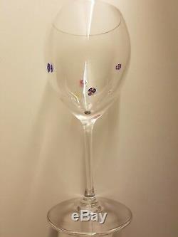 Cristal Saint Louis 6 verres modèle Boticelli rarissime état neuf Exceptionnel