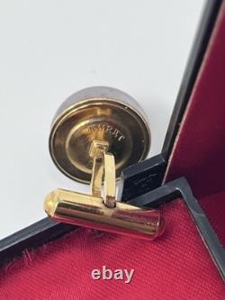 Cristal Saint Louis Bouton De Manchettes Presse Papier Sulfure