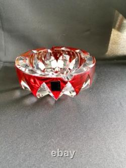 Cristal Saint-Louis France modèle Blois cendrier vide-poche en parfait état