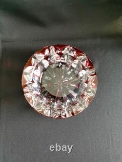 Cristal Saint-Louis France modèle Blois cendrier vide-poche en parfait état