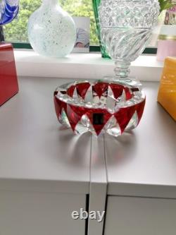 Cristal Saint-Louis France modèle Blois cendrier vide-poche en parfait état