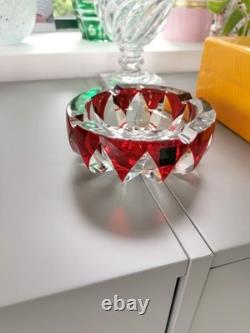 Cristal Saint-Louis France modèle Blois cendrier vide-poche en parfait état