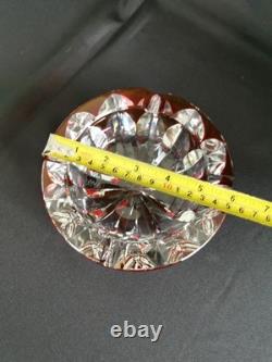 Cristal Saint-Louis France modèle Blois cendrier vide-poche en parfait état