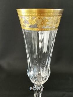 Cristal Saint-Louis France modèle Callot flûte à champagne excellent état
