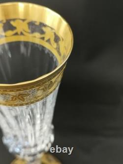 Cristal Saint-Louis France modèle Callot flûte à champagne excellent état