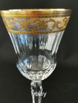 Cristal Saint-Louis France modèle Callot verre à vin 14.5cm parfait état