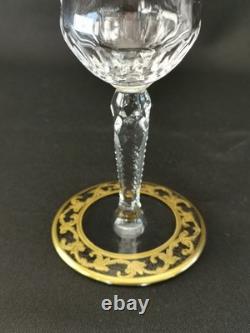 Cristal Saint-Louis France modèle Callot verre à vin 14.5cm parfait état