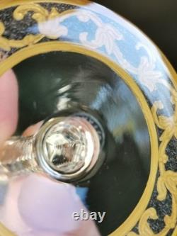 Cristal Saint-Louis France modèle Callot verre à vin 14.5cm parfait état