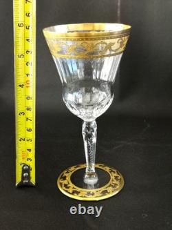 Cristal Saint-Louis France modèle Callot verre à vin 14.5cm parfait état