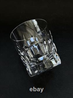 Cristal St Louis 5 Verre À Whisky Modèle Manhattan Old Fashioned Glass Crystal