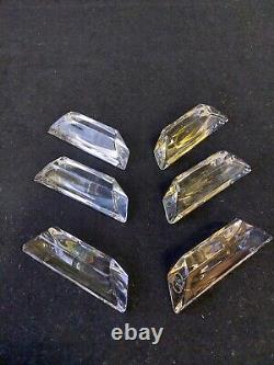 Cristal St Louis 6 Porte Couteaux Modèle Pagode En Coffret (A6) Lot2