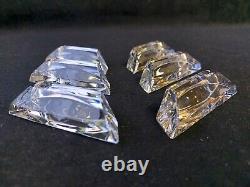 Cristal St Louis 6 Porte Couteaux Modèle Pagode En Coffret (A6) Lot2