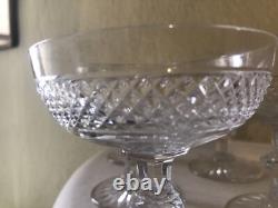 Cristal St Louis 6 Sublimes Coupes A Champagne Cristal Taillé Modèle Trianon