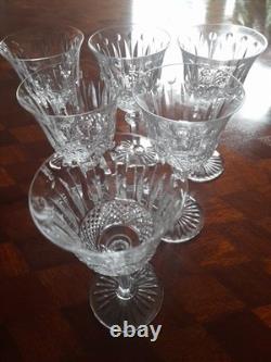 Cristal St Louis 6 Verres à vin blanc