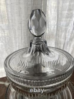 Drageoir Cristal Taillé XIX / Crystal Cup / Saint Louis
