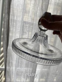 Drageoir Cristal Taillé XIX / Crystal Cup / Saint Louis