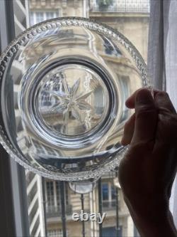 Drageoir Cristal Taillé XIX / Crystal Cup / Saint Louis