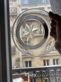 Drageoir Cristal Taillé XIX / Crystal Cup / Saint Louis