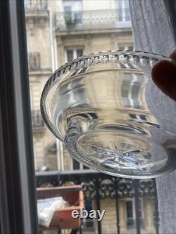 Drageoir Cristal Taillé XIX / Crystal Cup / Saint Louis