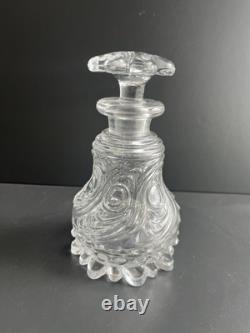 Flacon En Cristal Époque Charles X Baccarat Ou St Louis