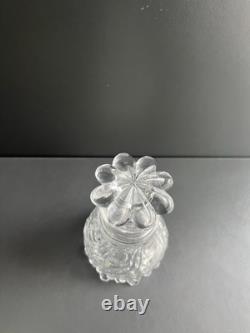Flacon En Cristal Époque Charles X Baccarat Ou St Louis