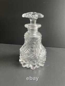 Flacon En Cristal Époque Charles X Baccarat Ou St Louis