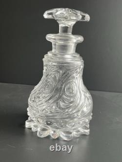 Flacon En Cristal Époque Charles X Baccarat Ou St Louis