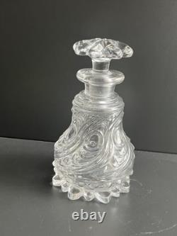 Flacon En Cristal Époque Charles X Baccarat Ou St Louis