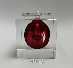 Flacon à Parfum en Cristal de Saint-Louis Années 1990