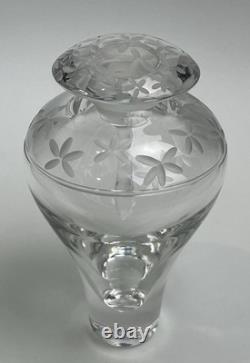 Flacon à Parfum en Cristal de Saint-Louis Années 1990