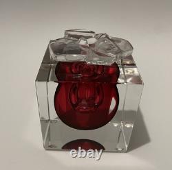 Flacon à Parfum en Cristal de Saint-Louis Années 1990