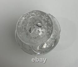 Flacon à Parfum en Cristal de Saint-Louis Années 1990