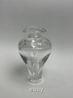 Flacon à Parfum en Cristal de Saint-Louis Années 1990