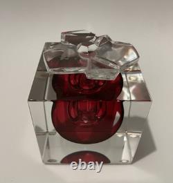 Flacon à Parfum en Cristal de Saint-Louis Années 1990