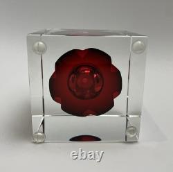 Flacon à Parfum en Cristal de Saint-Louis Années 1990