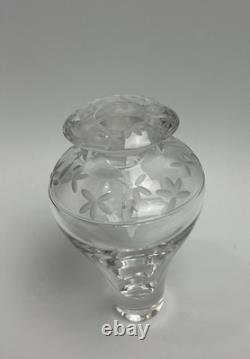 Flacon à Parfum en Cristal de Saint-Louis Années 1990