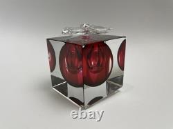 Flacon à Parfum en Cristal de Saint-Louis Années 1990