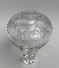 Flacon à Parfum en Cristal de Saint-Louis Années 1990