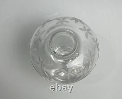 Flacon à Parfum en Cristal de Saint-Louis Années 1990