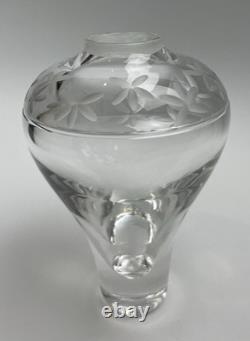 Flacon à Parfum en Cristal de Saint-Louis Années 1990