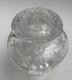 Flacon à Parfum en Cristal de Saint-Louis Années 1990