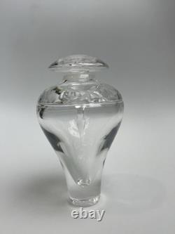 Flacon à Parfum en Cristal de Saint-Louis Années 1990