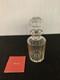 Flacon Doré En Cristal De Baccarat Ou Saint Louis H 17 Cm