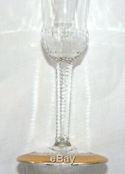 Flute A Champagne En Cristal De St Louis Thistle Or