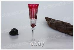 Flûte à Champagne en cristal de Saint Louis modèle Tommy neuve Champagne flute